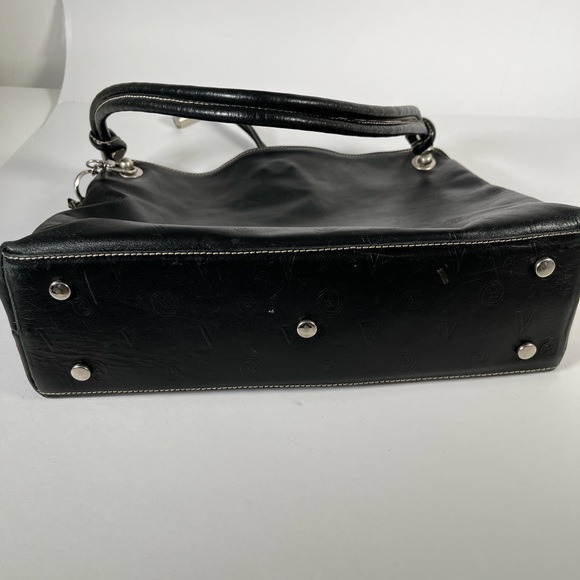 Vakko Genuine Leather Black Sholder Women Bag - Picture 4 of 15